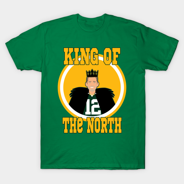 Aaron rodgers king of the north shop shirt